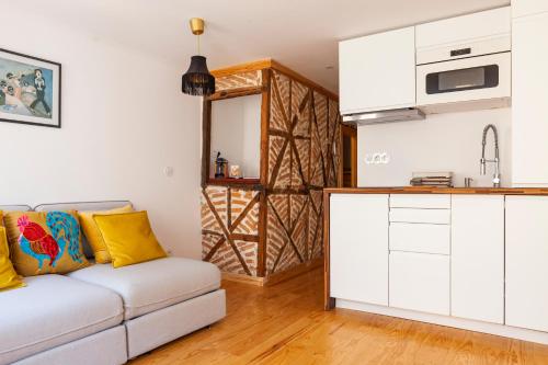 Kuchyň nebo kuchyňský kout v ubytování Lisbon Chillout Apartments