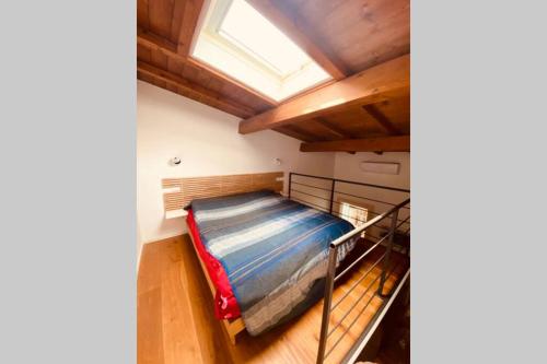 Двуетажно легло или двуетажни легла в стая в Viareggina con giardino