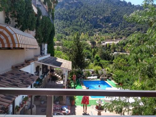 Bazén v ubytování Hotel San Julian nebo v jeho okolí