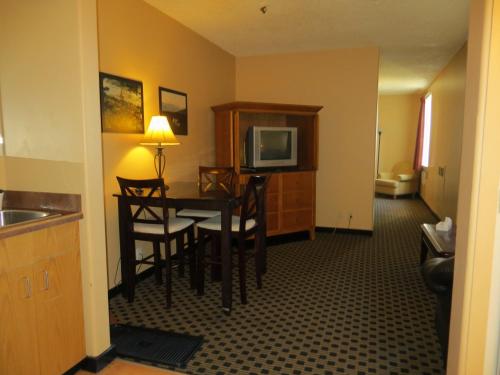 Plano de Athabasca Valley Inn & Suites