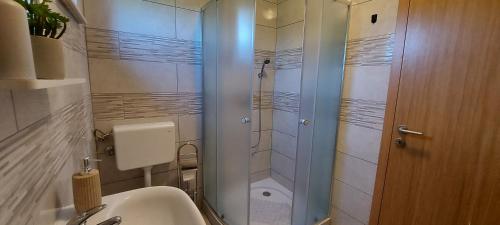 Koupelna v ubytování Studio Apartment Palmira