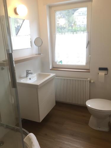 Salle de bains dans l'établissement Hotel Weidenhof