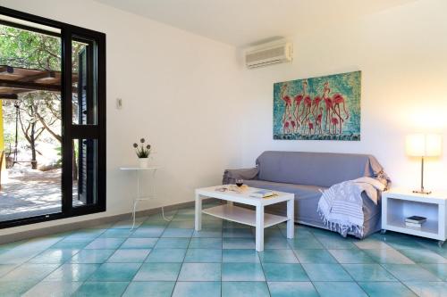 Χώρος καθιστικού στο Acqua Marina