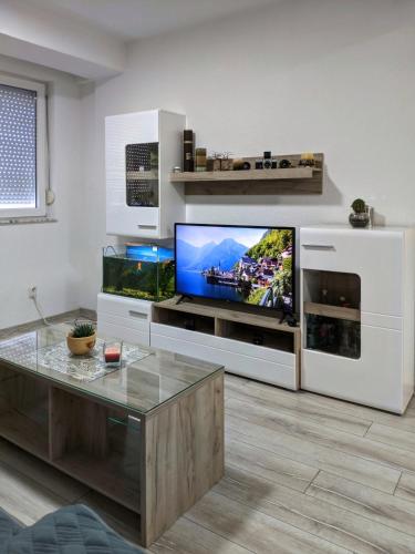 Televisor o centre d'entreteniment de PB Apartment Ohrid