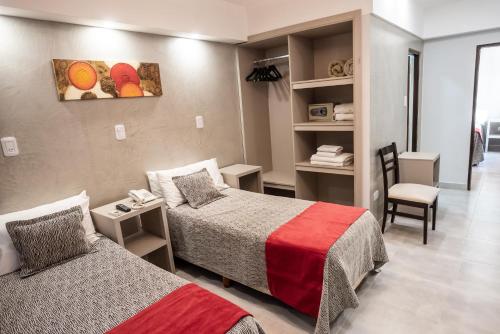 Postel nebo postele na pokoji v ubytování Hotel Termal Emperatriz Termas de Río Hondo