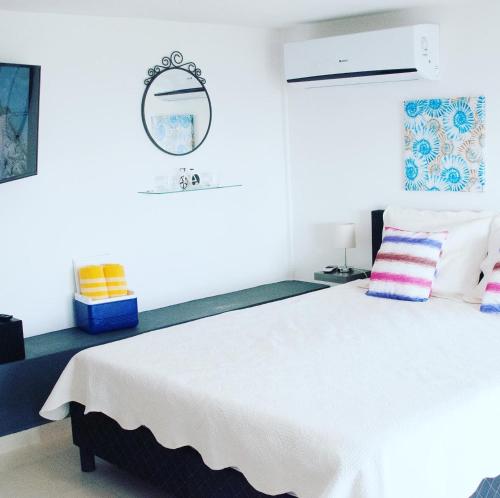 Katil atau katil-katil dalam bilik di VIP Caribbean Views 300 meters to the Coral Estate beach
