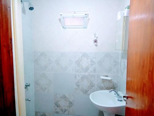 Kylpyhuone majoituspaikassa Departamento Arenas