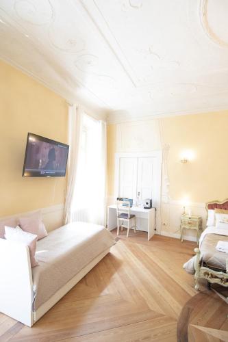 Cama o camas de una habitación en Beb c’est lavis