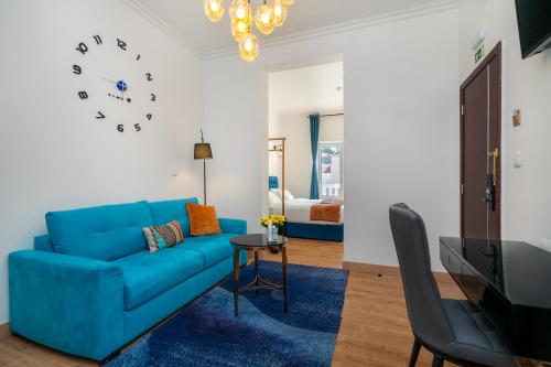 Posezení v ubytování Lisbon 5 Hotel
