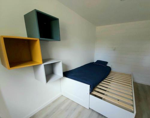 Postel nebo postele na pokoji v ubytování Chalet Little Cocoon