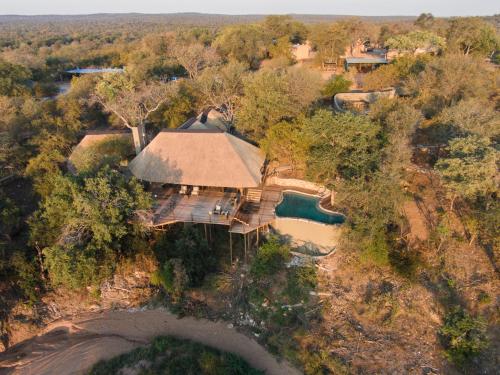 Bird's-eye view ng Garonga Safari Camp