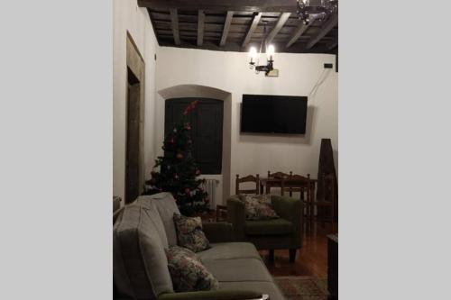 Χώρος καθιστικού στο LA CASONA DEL XERRON