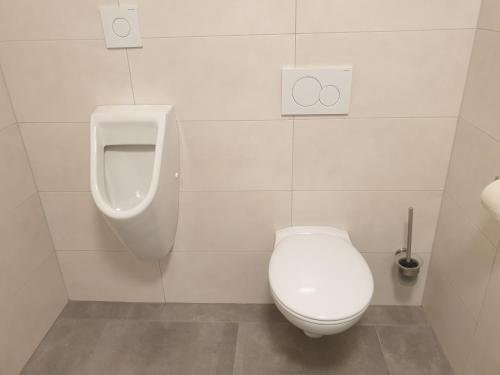 Aparthotel Kreuzwirt tesisinde bir banyo