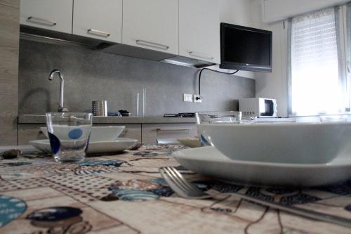 Kuchyňa alebo kuchynka v ubytovaní Agriturismo La Fraterna
