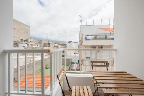 Balkoni atau teres di Eurosant Playas