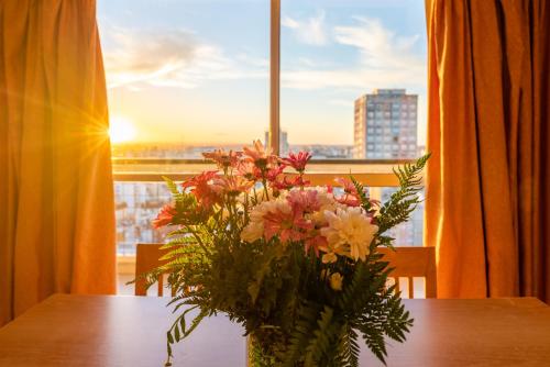 Balkoni atau teres di Bristol Apart Hotel