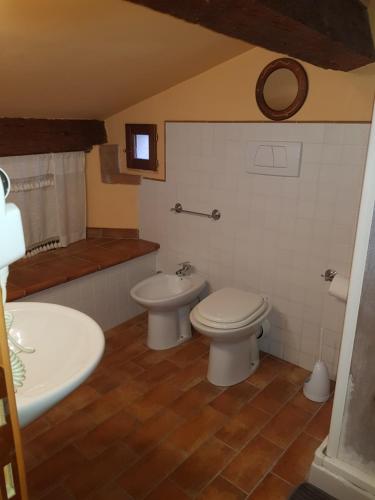 Kúpeľňa v ubytovaní Affitta camere San Miniato