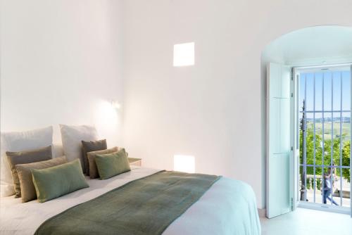 Ένα ή περισσότερα κρεβάτια σε δωμάτιο στο Casa Boutique Encalada