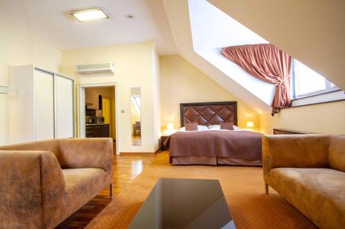 Un lugar para sentarse en SKARITZ Hotel & Residence