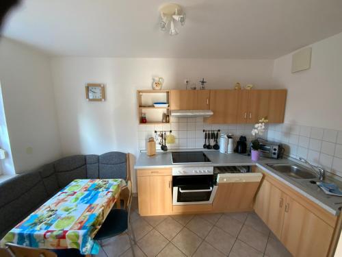 Η κουζίνα ή μικρή κουζίνα στο Zur Alten Tischlerei