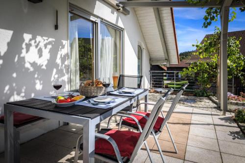 Μπαλκόνι ή βεράντα στο Sonniges Familien-Nest im Allgäu