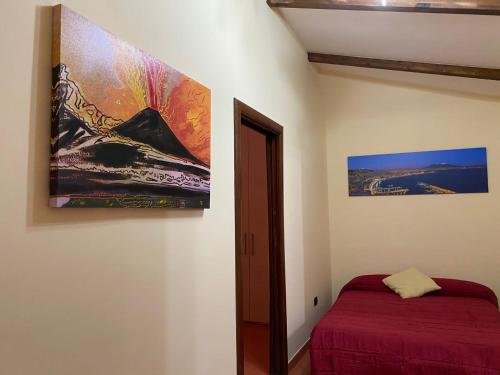 Posteľ alebo postele v izbe v ubytovaní Home in love: vicoletto dei presepi