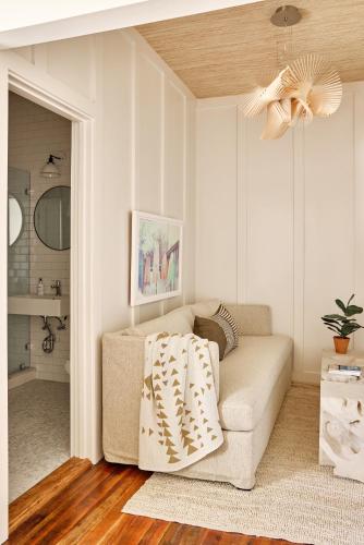 Χώρος καθιστικού στο Block Island Beach House