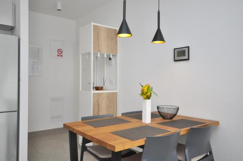 Η κουζίνα ή μικρή κουζίνα στο Apartment Carmen, Žnjan, Split