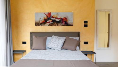 Posteľ alebo postele v izbe v ubytovaní In Collina B&B