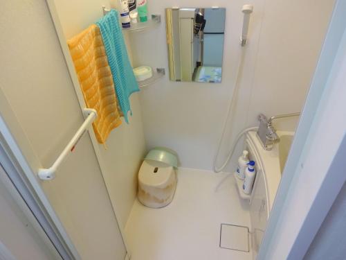Koupelna v ubytování Imazato Ryokan