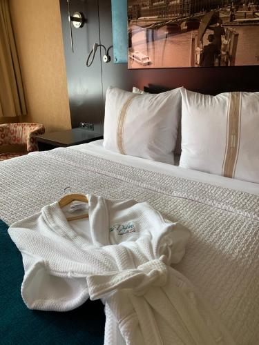 Letto o letti in una camera di The Dylan Hotel at SFO
