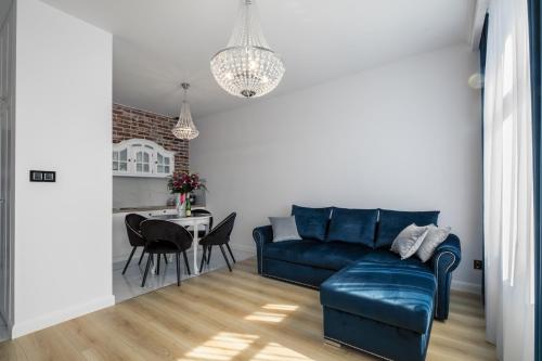 พื้นที่นั่งเล่นของ Apartament Royal Blue Ustka