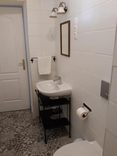 ห้องน้ำของ Szép Julis Vendégház