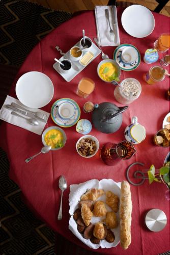 Jídlo v bed and breakfast nebo okolí