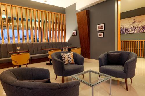 Χώρος καθιστικού στο Luna Arcos Hotel Nature & Wellness