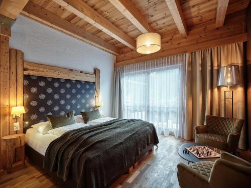 Postel nebo postele na pokoji v ubytování Boutique Apartment Sonnenhang - incl Rooftop Spa