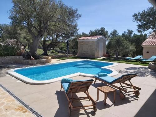 Πισίνα στο ή κοντά στο Villa Paula