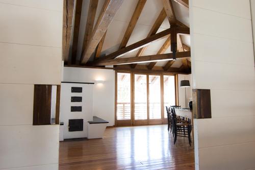 Η κουζίνα ή μικρή κουζίνα στο Comelico Chalet