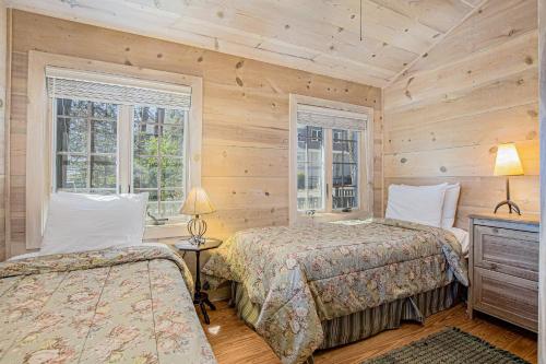Säng eller sängar i ett rum på Anna's Cottage