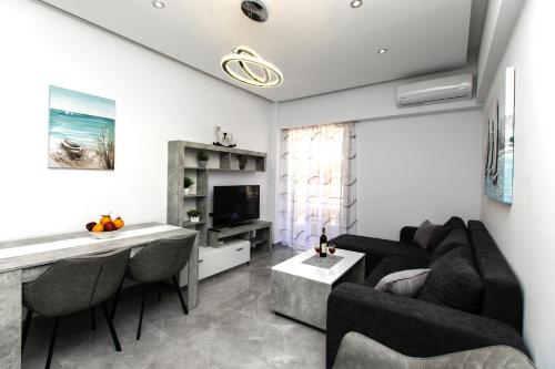 Fotografia z galérie ubytovania LUXURY SHADES OF GRAY APARTMENT v destinácii Réthymno (mesto)