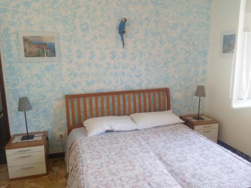 Postel nebo postele na pokoji v ubytování I Limoni di Matteo