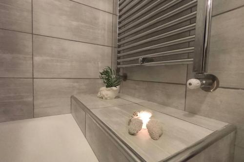 A bathroom at Gianna's Villa Gialova