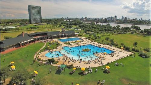 Bird's-eye view ng Hotel UNL-ATE