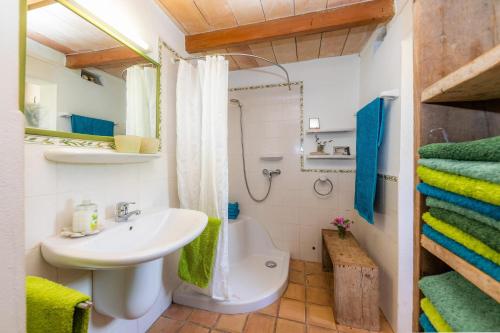 Kúpeľňa v ubytovaní Finca Bona Feina
