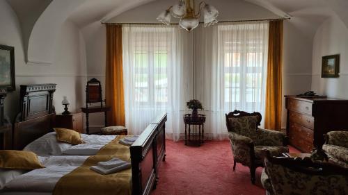 Posezení v ubytování Hotel Čierny Orol