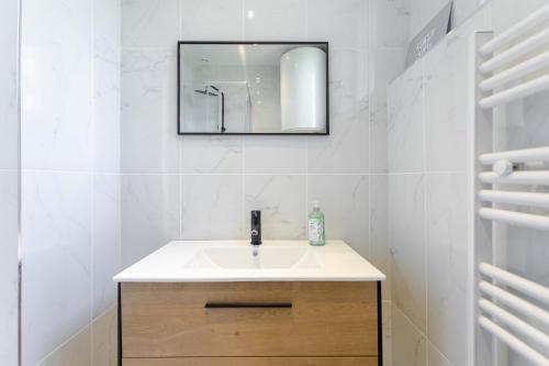 Ванная комната в Studio Déco Blancarde 2-3 pers Terrasse Parking Clim