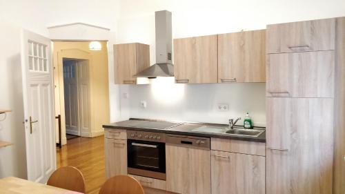 Køkken eller tekøkken på Villa Cella