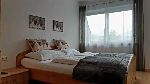 Postel nebo postele na pokoji v ubytování Appartement Miran by Miha