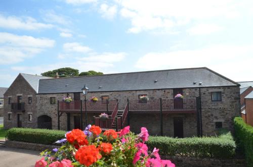 Zahrada ubytování Plawsworth Hall Serviced Cottages and Apartments