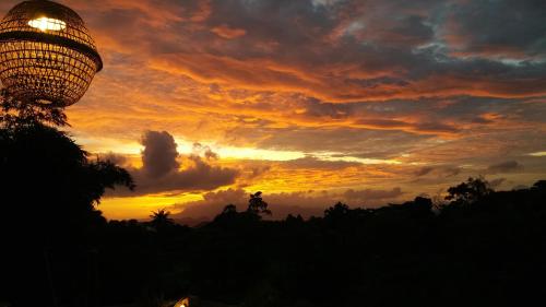 an image of a sunset with a tree at TARA LODGE Haven of peace in Kep